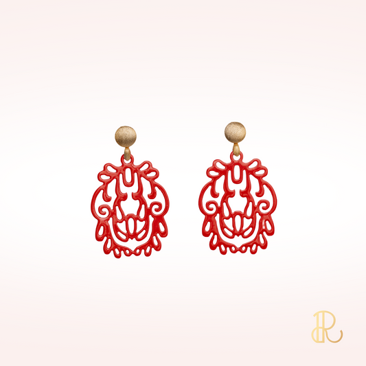 CORALIS STATEMENT EARRING