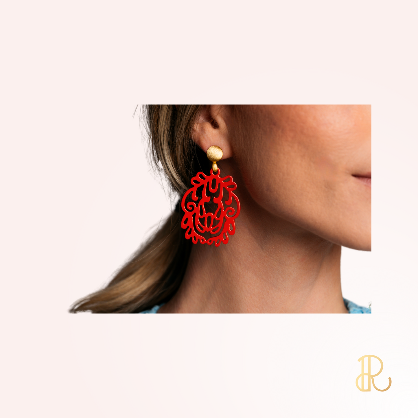 CORALIS STATEMENT EARRING
