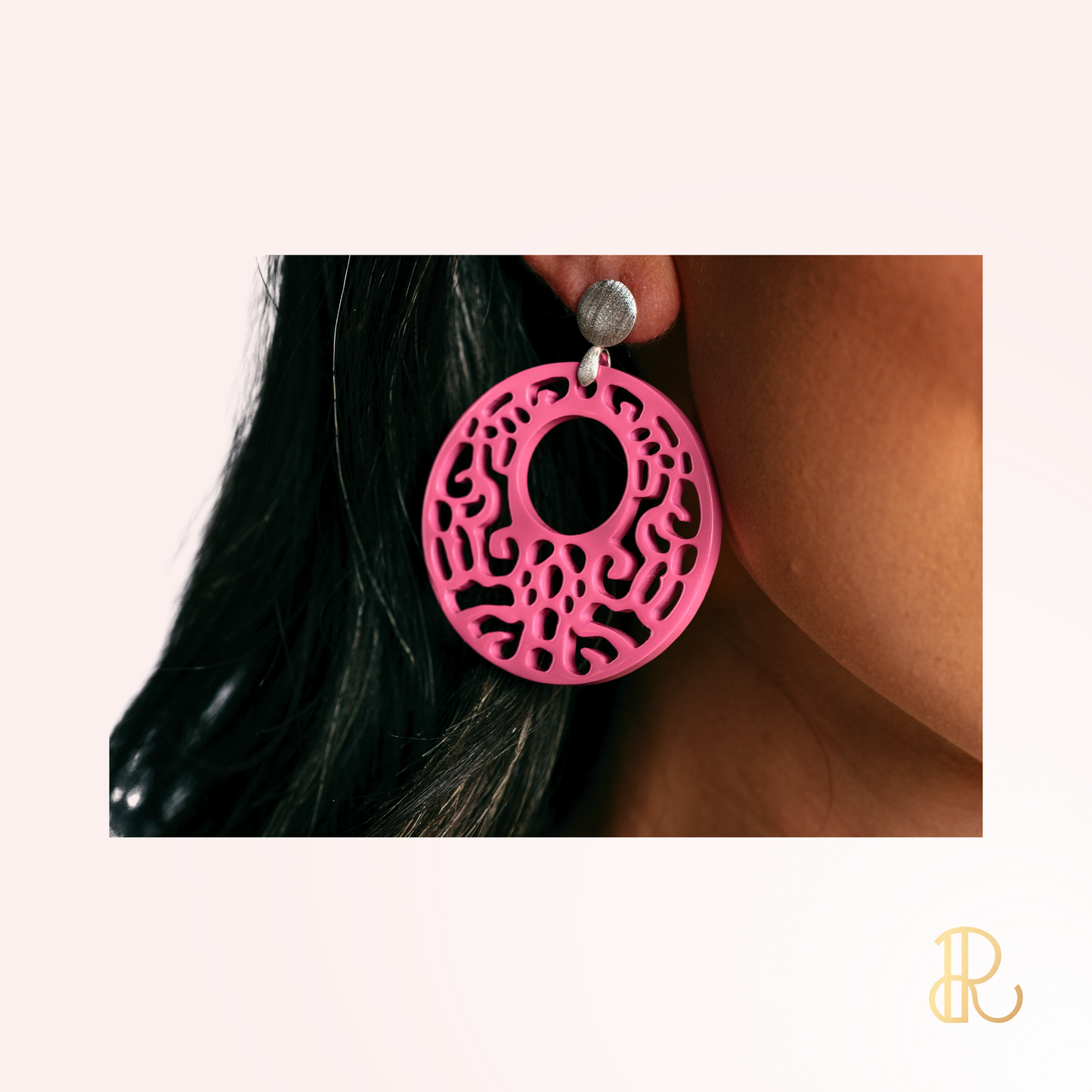 ZINNIA STATEMENT EARRING