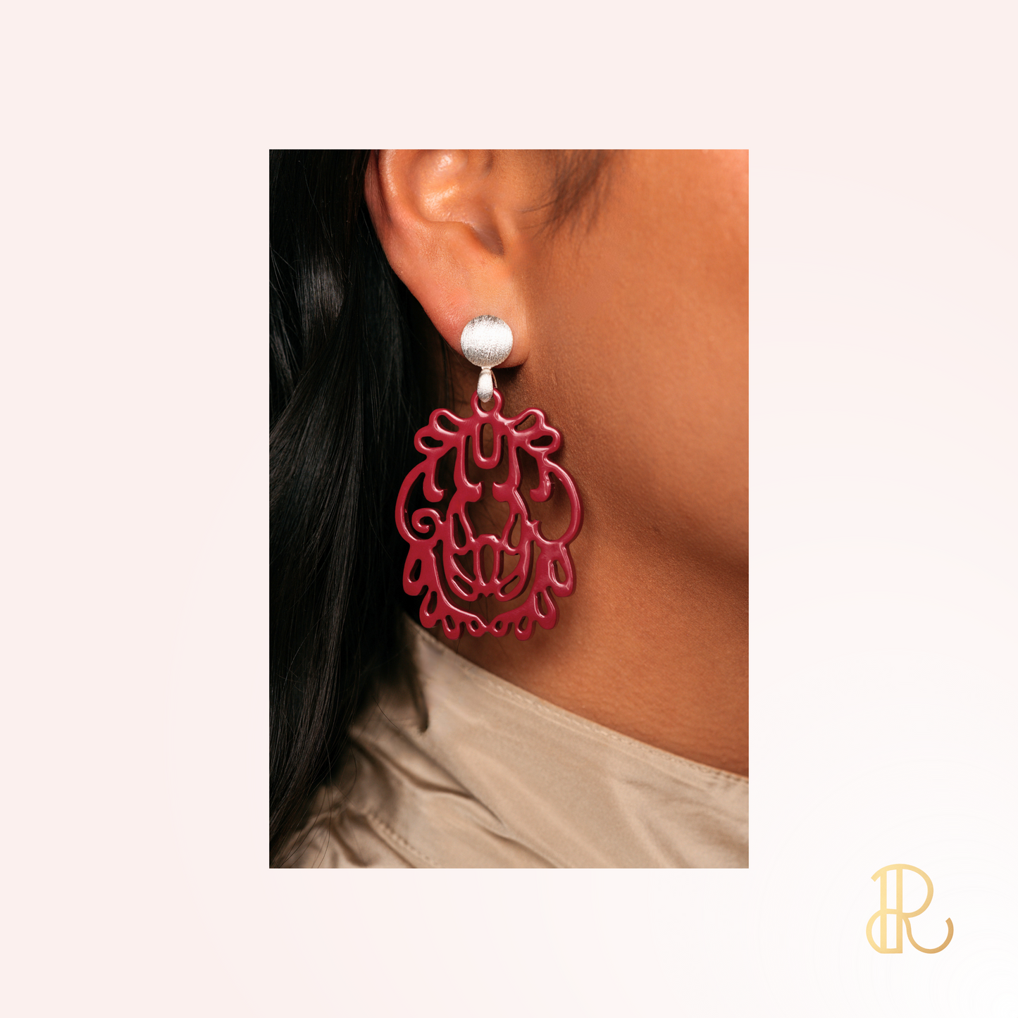 CORALIS STATEMENT EARRING