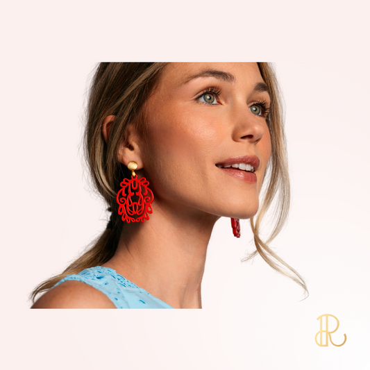 CORALIS STATEMENT EARRING